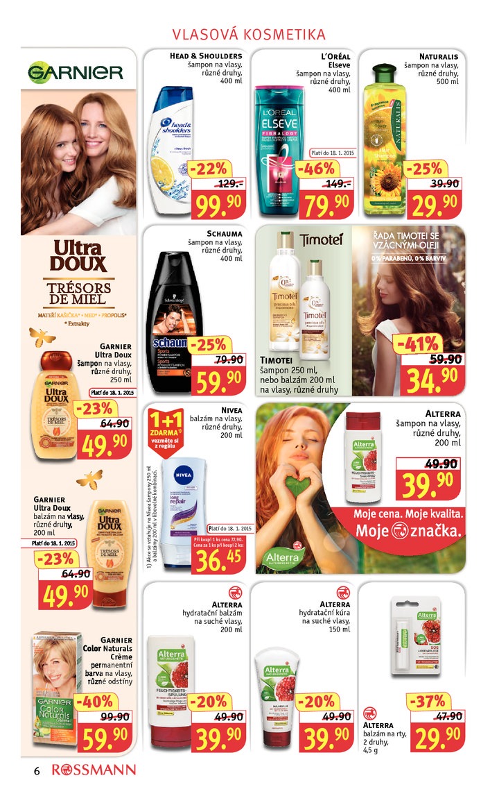 leták Rossmann Leták od 5.1.2015 strana 1 leták Rossmann Leták od 5.1.2015 strana 1