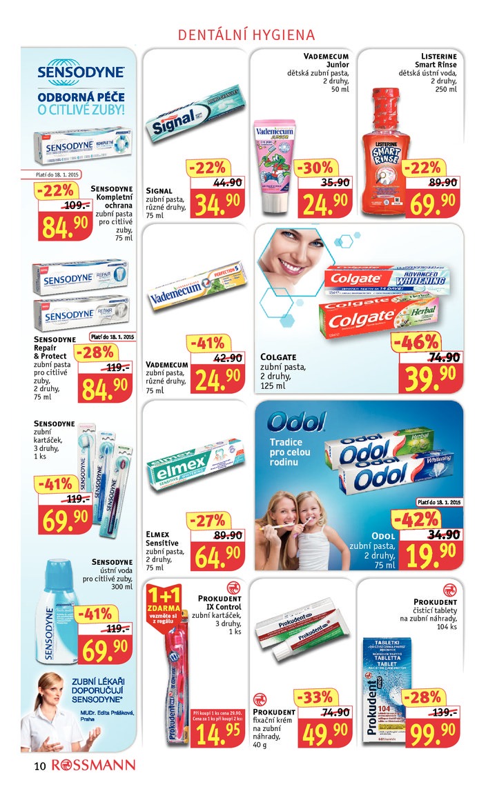 leták Rossmann Leták od 5.1.2015 strana 1 leták Rossmann Leták od 5.1.2015 strana 1