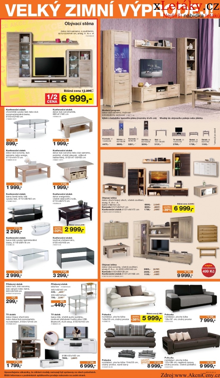 leták Sconto nábytek leták strana 1 leták Sconto nábytek leták strana 1