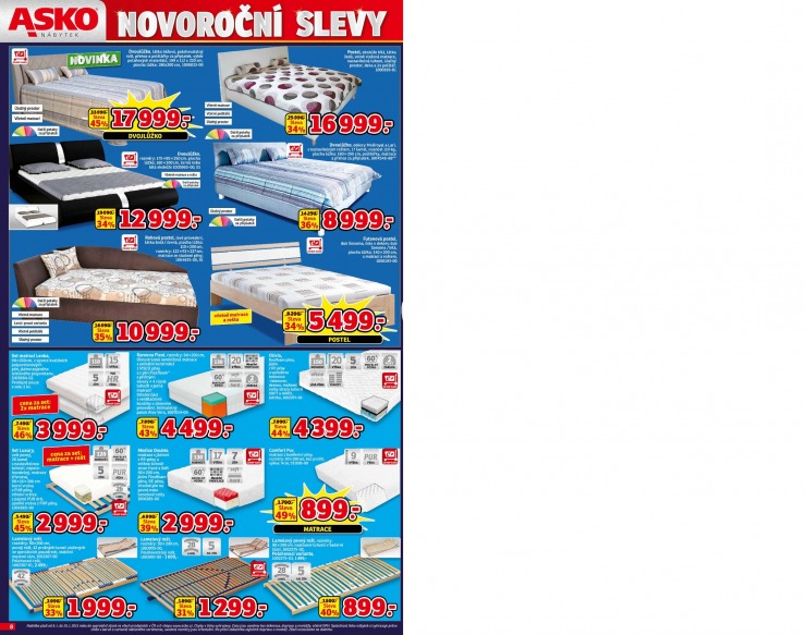 leták Asko nábytek katalog od 8. 1. 2015 strana 1 leták Asko nábytek katalog od 8. 1. 2015 strana 1