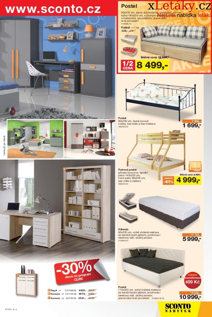 leták Sconto nábytek leták strana 1 leták Sconto nábytek leták strana 1