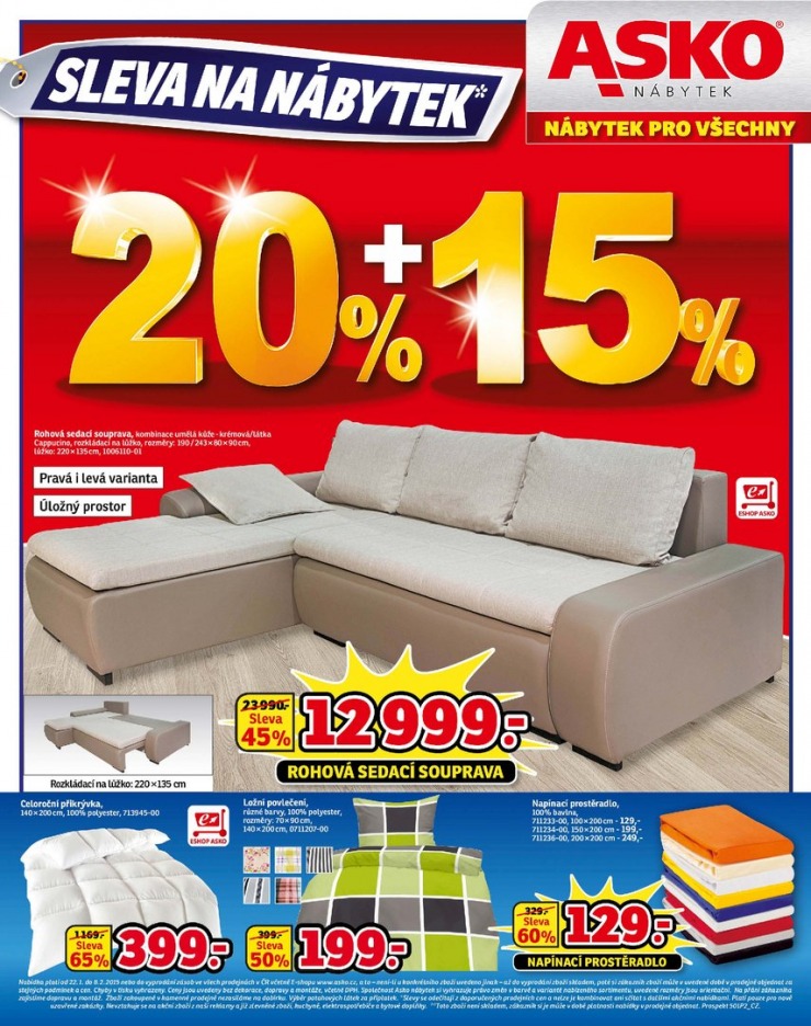 leták Asko nábytek Olomouc od 22.1.2015 strana 1 leták Asko nábytek Olomouc od 22.1.2015 strana 1