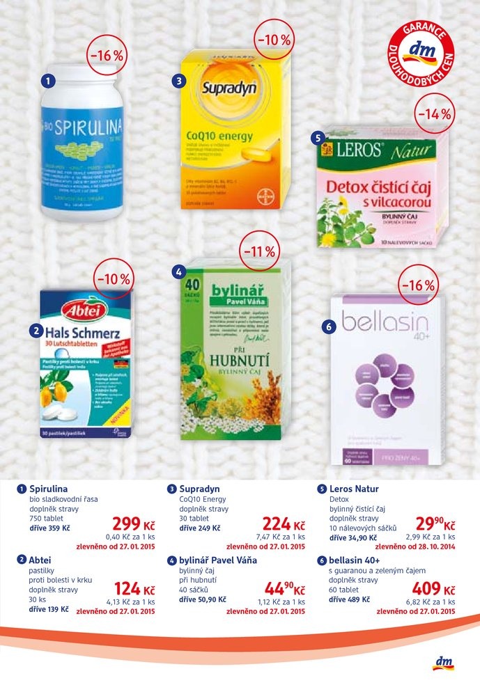 leták DM drogerie Journal od 28.1.2015 strana 1 leták DM drogerie Journal od 28.1.2015 strana 1