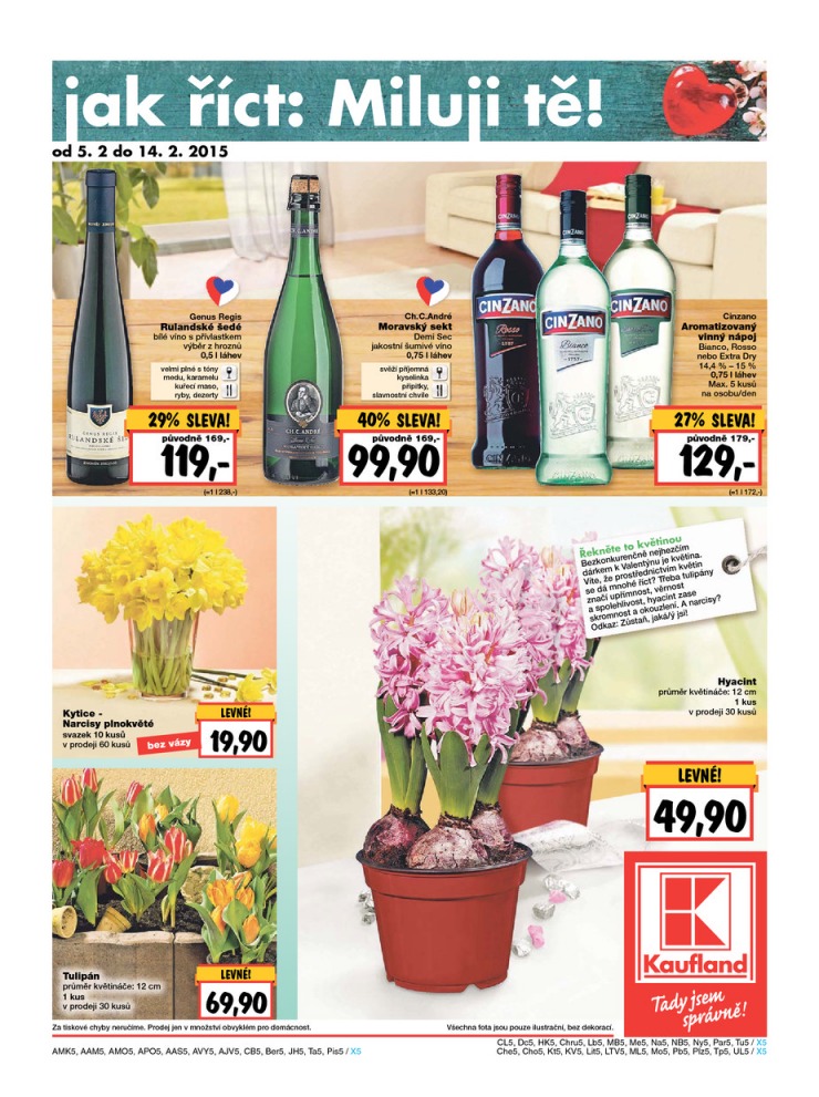 leták Kaufland Aktuální nabídka od 5.2.2015 strana 1 leták Kaufland Aktuální nabídka od 5.2.2015 strana 1