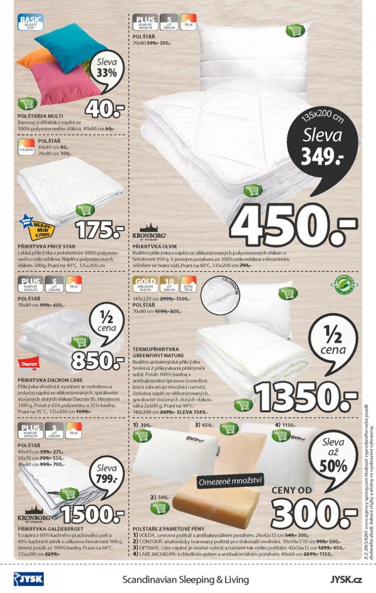 leták Jysk Nabídka týdne od 5.2.2015 strana 1 leták Jysk Nabídka týdne od 5.2.2015 strana 1