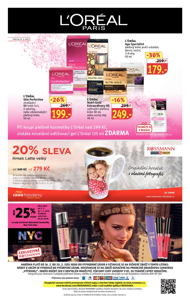 leták Rossmann Leták od 16.2.2015 strana 1 leták Rossmann Leták od 16.2.2015 strana 1