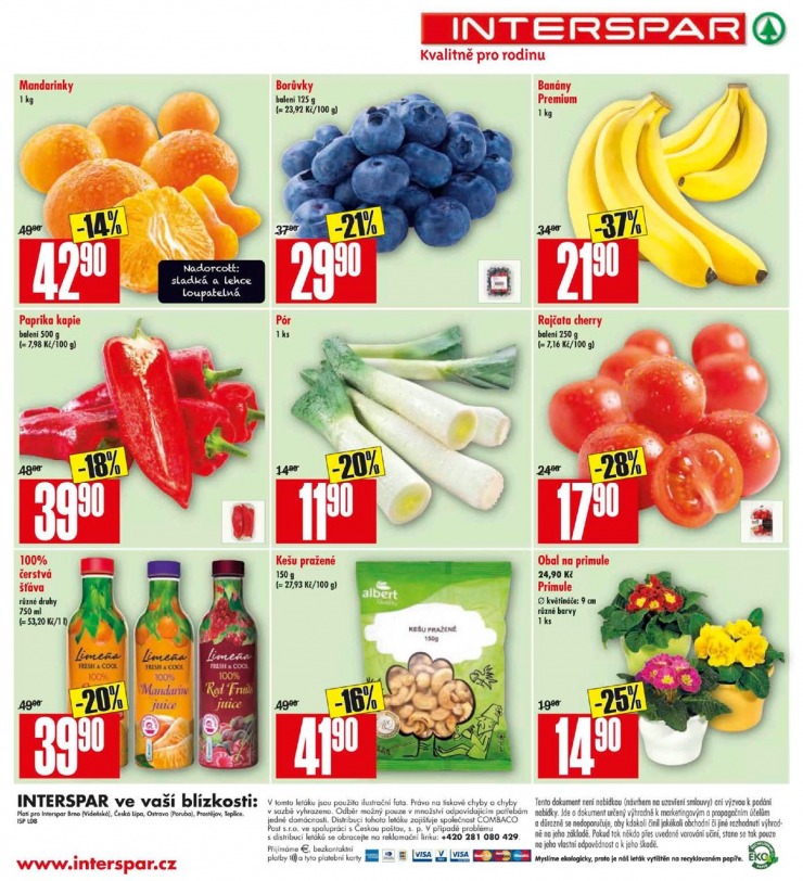 leták Interspar Akční nabídka od 18.2.2015 strana 1 leták Interspar Akční nabídka od 18.2.2015 strana 1