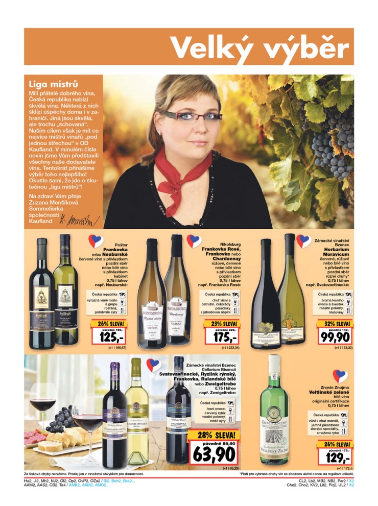 leták Kaufland Aktuální nabídka od 19.2.2015 strana 1