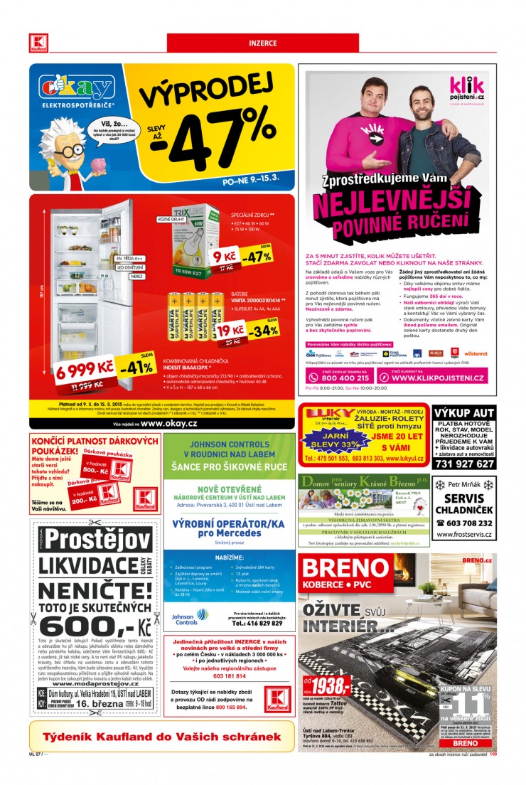 leták Kaufland Aktuální nabídka od 12.3.2015 strana 1 leták Kaufland Aktuální nabídka od 12.3.2015 strana 1