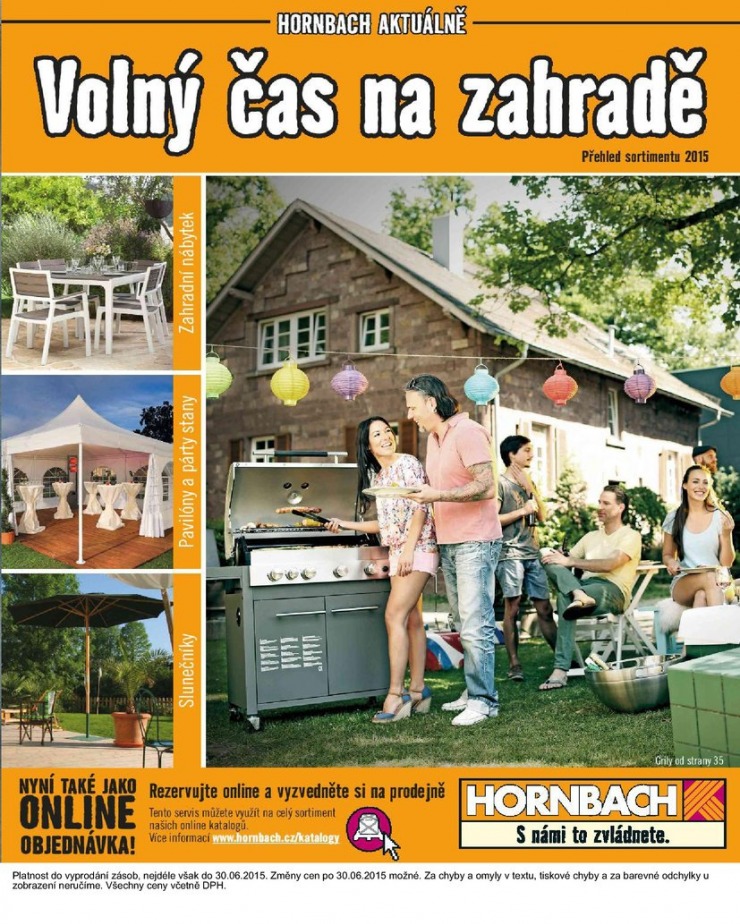 leták Hornbach Volný čas na zahradě od 16.3.2015 strana 1 leták Hornbach Volný čas na zahradě od 16.3.2015 strana 1