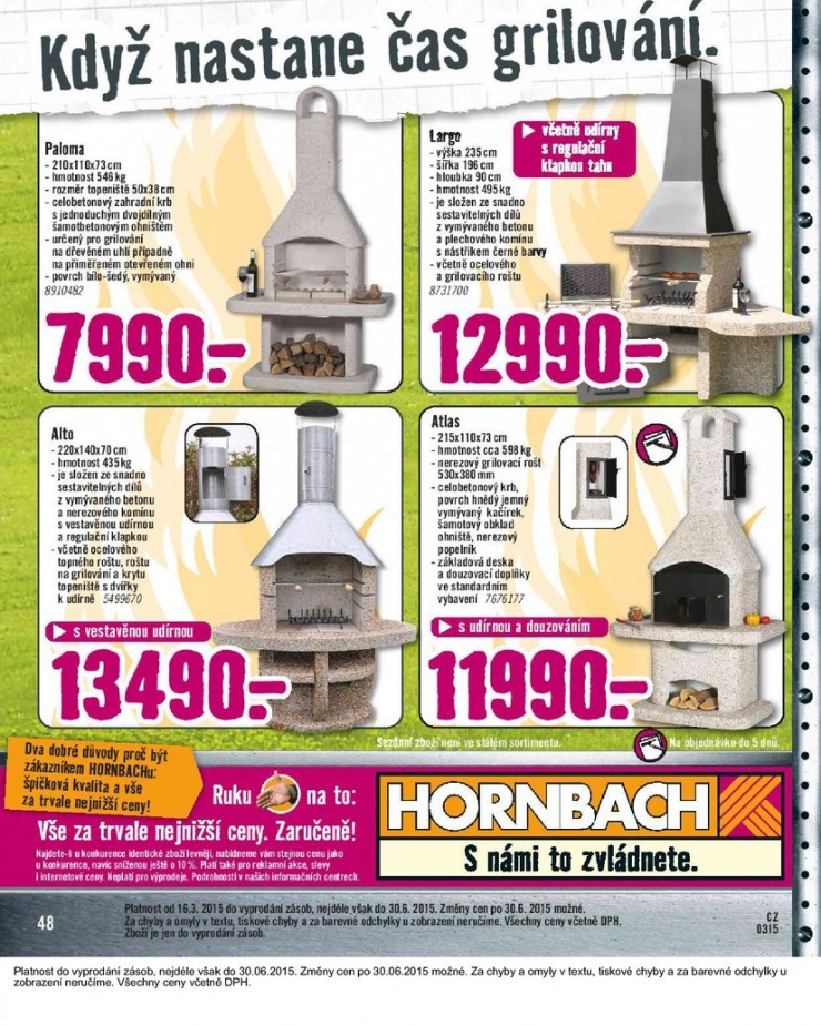 leták Hornbach Volný čas na zahradě od 16.3.2015 strana 1 leták Hornbach Volný čas na zahradě od 16.3.2015 strana 1