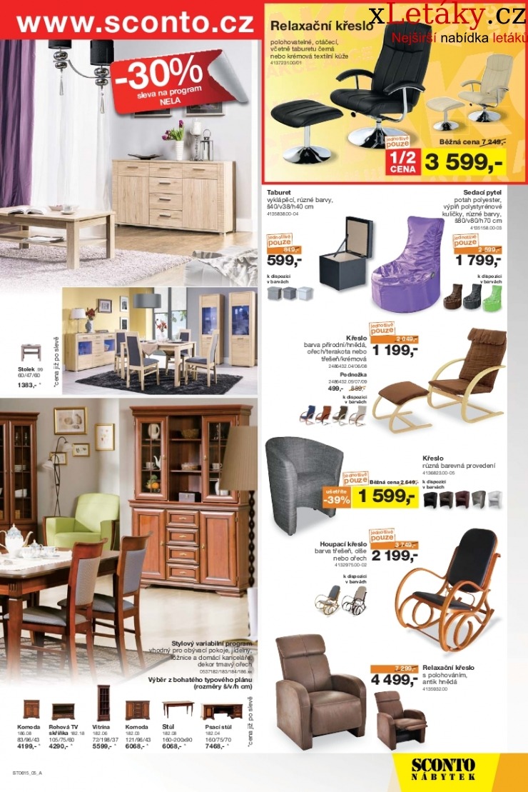 leták Sconto nábytek leták strana 1 leták Sconto nábytek leták strana 1
