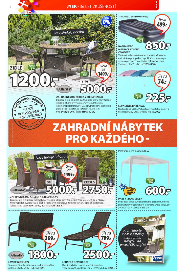 leták Jysk Nabídka týdne od 9.4.2015 strana 1 leták Jysk Nabídka týdne od 9.4.2015 strana 1