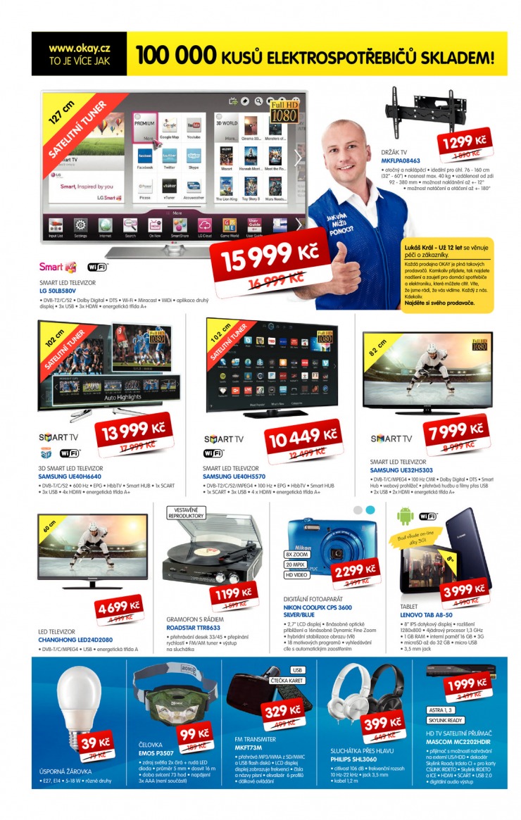 leták Okay Aktuální leták od 15.4.2015 strana 1 leták Okay Aktuální leták od 15.4.2015 strana 1