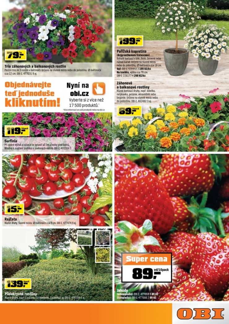 leták OBI Aktuální leták od 15.4.2015 strana 1 leták OBI Aktuální leták od 15.4.2015 strana 1