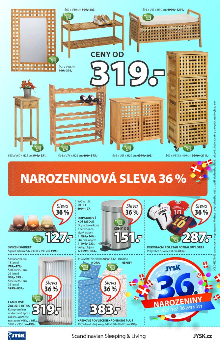 leták Jysk Nabídka týdne od 16.4.2015 strana 1 leták Jysk Nabídka týdne od 16.4.2015 strana 1