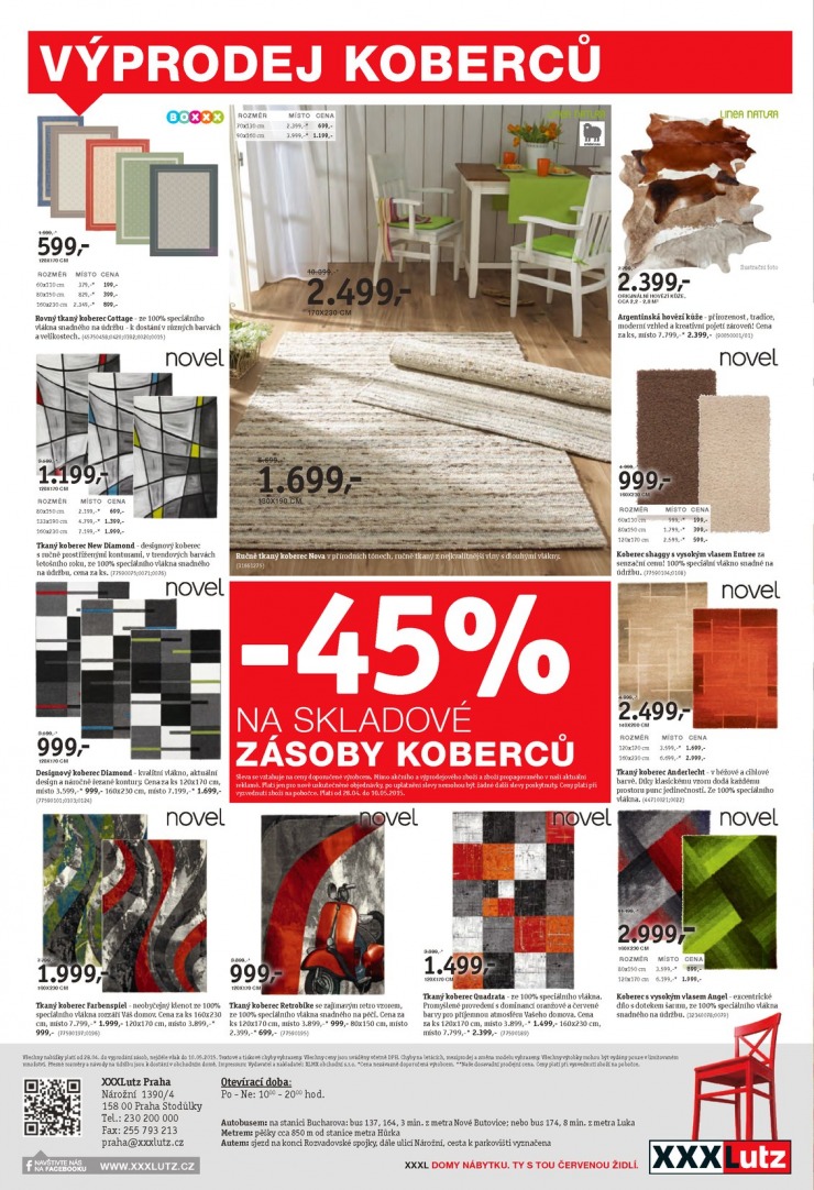 leták XXXLutz Koberce od 27.4.2015 strana 1 leták XXXLutz Koberce od 27.4.2015 strana 1