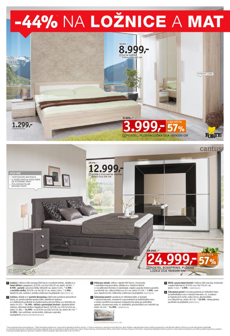 leták XXXLutz Ložnice od 27.4.2015 strana 1 leták XXXLutz Ložnice od 27.4.2015 strana 1