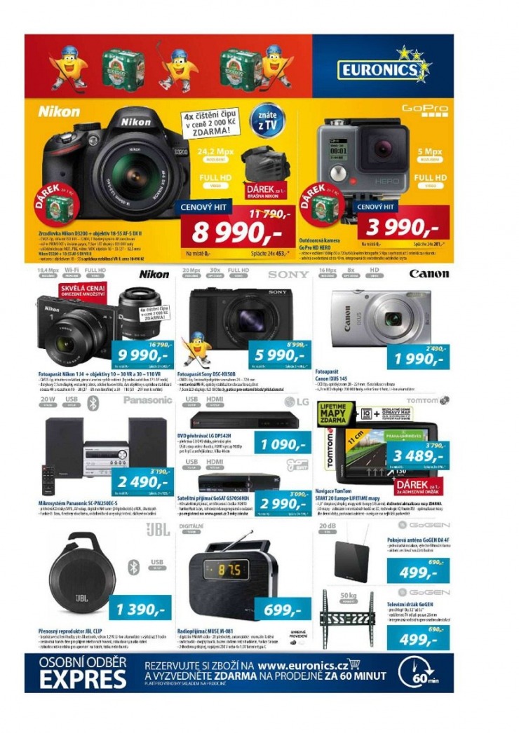 leták Euronics Aktuální leták od 29.4.2015 strana 1