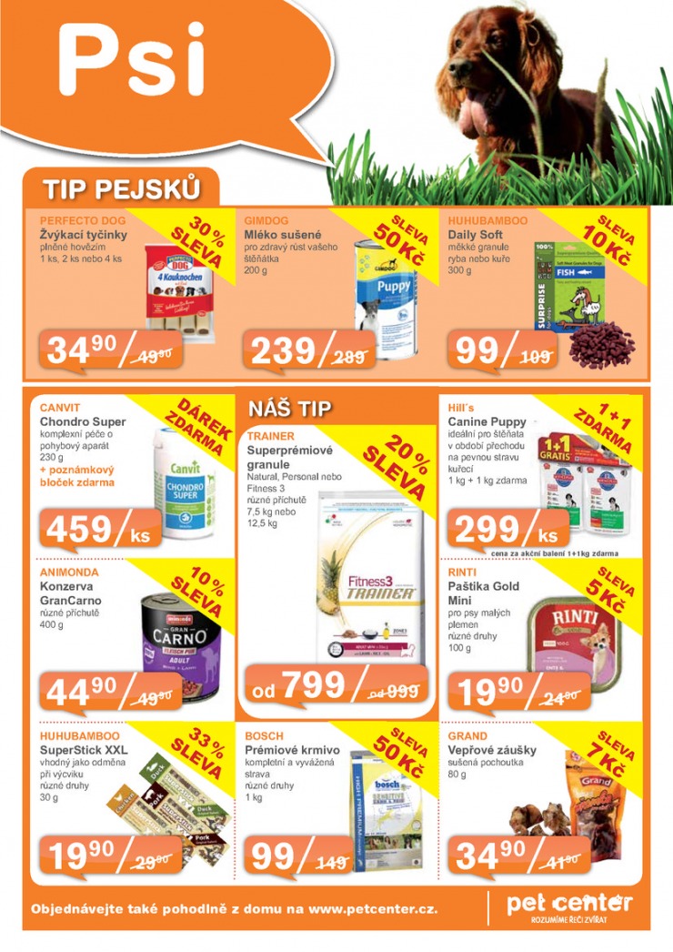leták Pet Center Akční leták od 1.5.2015 strana 1 leták Pet Center Akční leták od 1.5.2015 strana 1