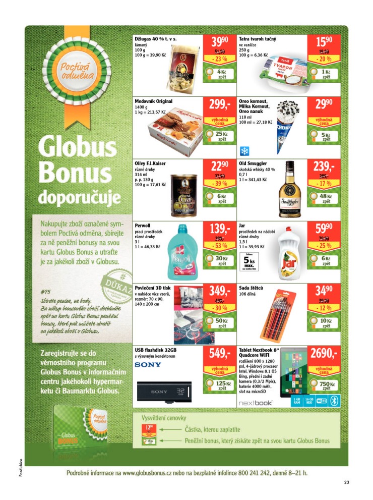 leták Globus Naše noviny od 7.5.2015 strana 1 leták Globus Naše noviny od 7.5.2015 strana 1