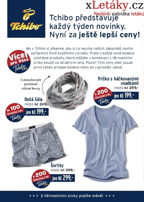 leták Tchibo leták strana 1 leták Tchibo leták strana 1