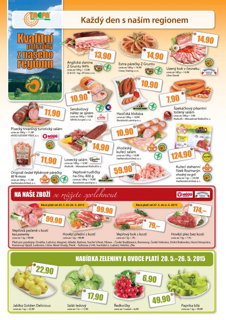 leták COOP Trefa od 20.5.2015 strana 1 leták COOP Trefa od 20.5.2015 strana 1