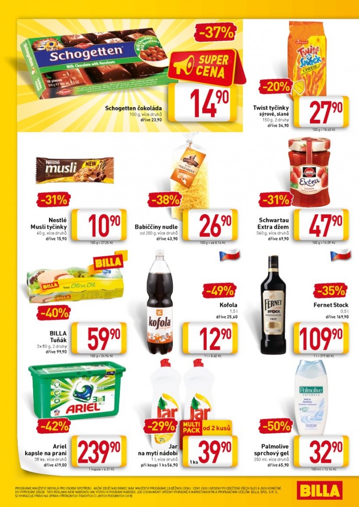 leták Billa speciální od 1.6.2015 strana 1 leták Billa speciální od 1.6.2015 strana 1