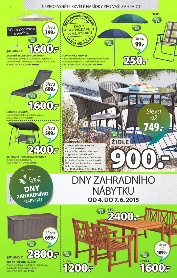 leták Jysk Nabídka týdne od 4.6.2015 strana 1 leták Jysk Nabídka týdne od 4.6.2015 strana 1