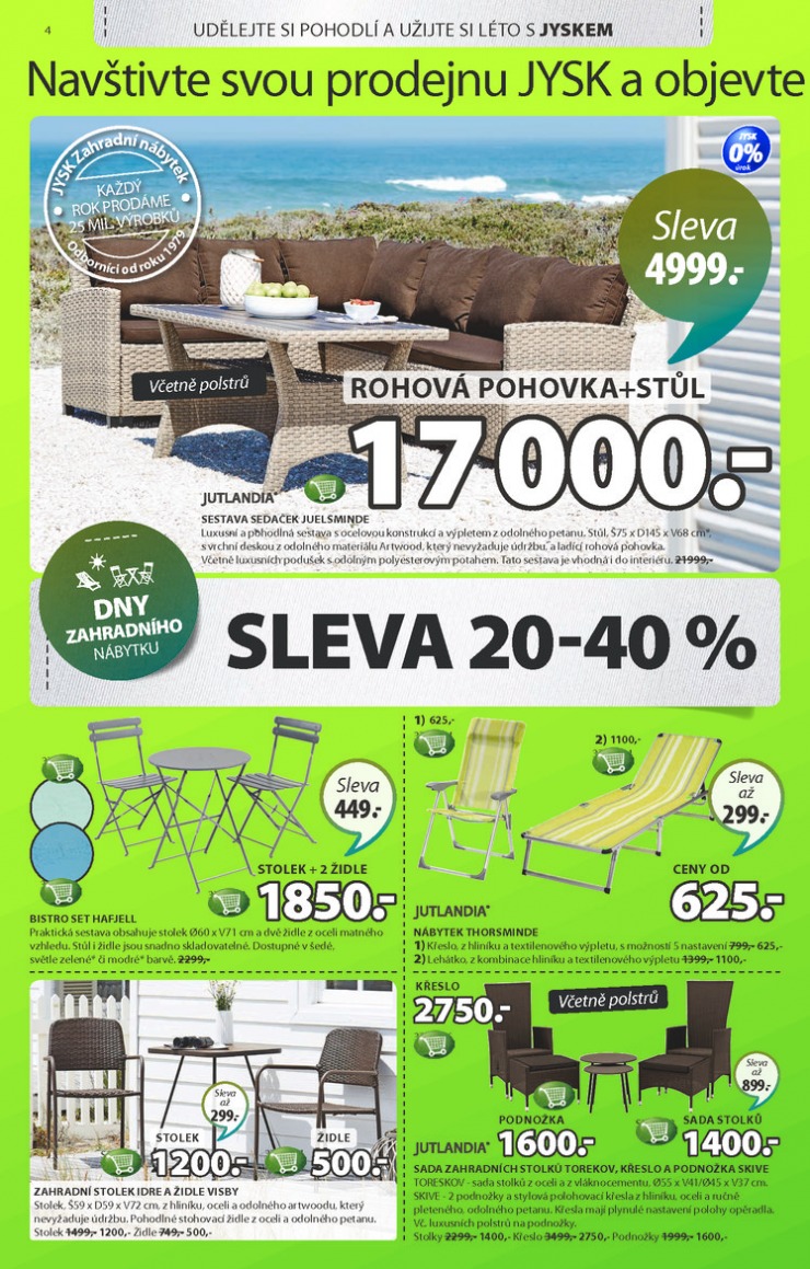 leták Jysk Nabídka týdne od 4.6.2015 strana 1 leták Jysk Nabídka týdne od 4.6.2015 strana 1