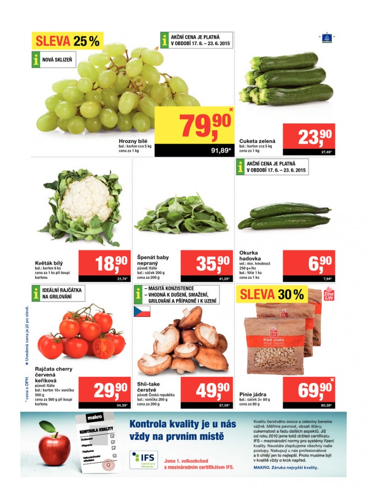 leták Makro Maloobchod od 17. 6. 2015 strana 1 leták Makro Maloobchod od 17. 6. 2015 strana 1