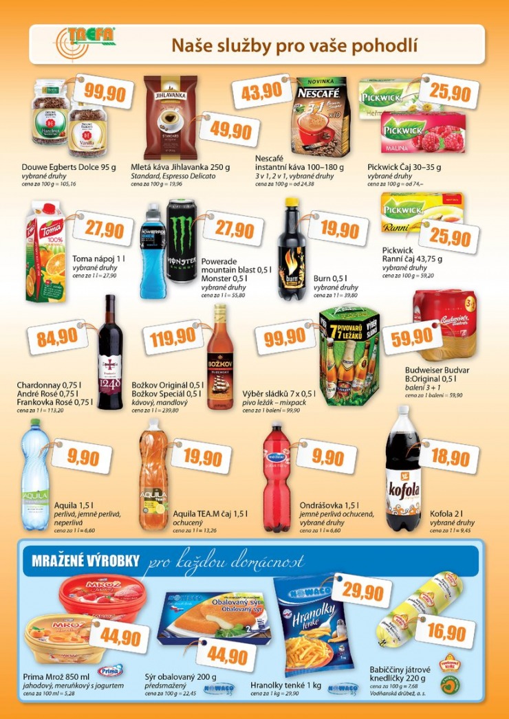 leták COOP Trefa od 1.7.2015 strana 1 leták COOP Trefa od 1.7.2015 strana 1
