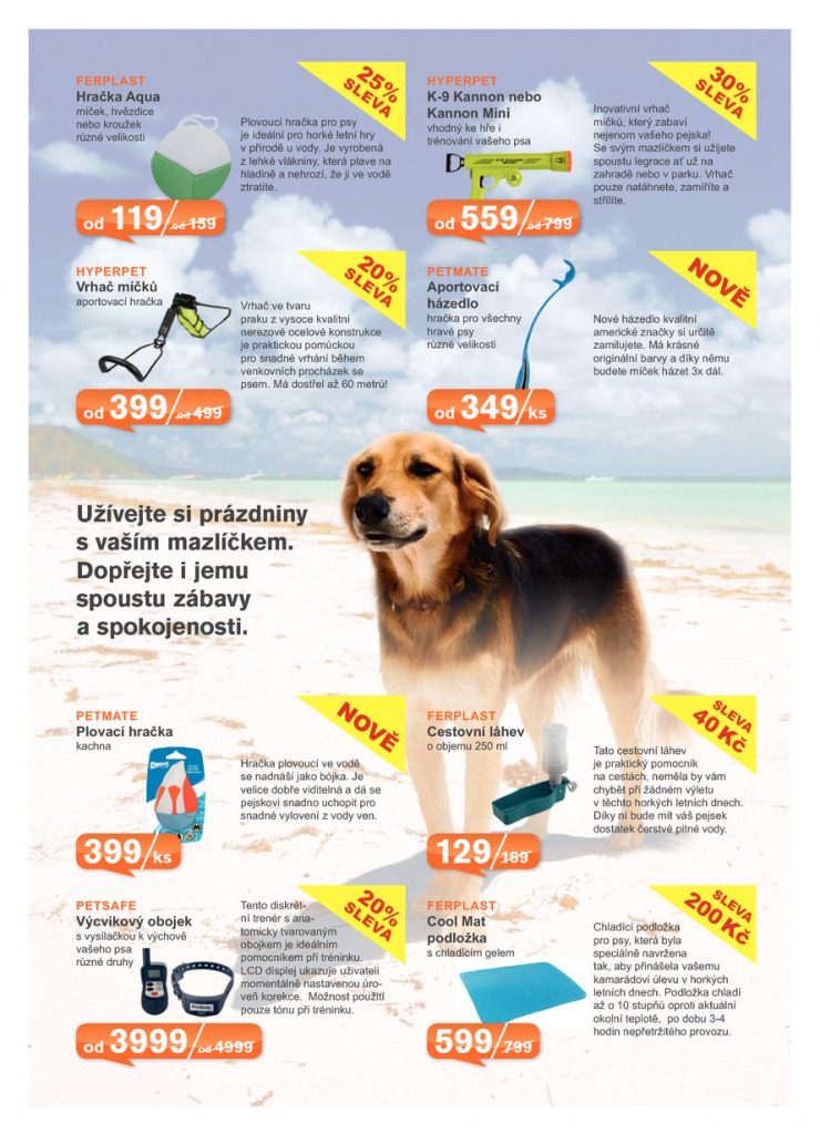 leták Pet Center Akční leták od 1.7.2015 strana 1 leták Pet Center Akční leták od 1.7.2015 strana 1