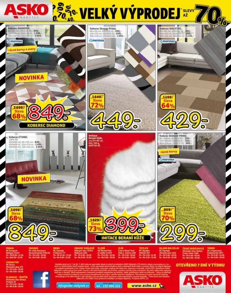 leták Asko nábytek katalog od 9.7.2015 strana 1 leták Asko nábytek katalog od 9.7.2015 strana 1