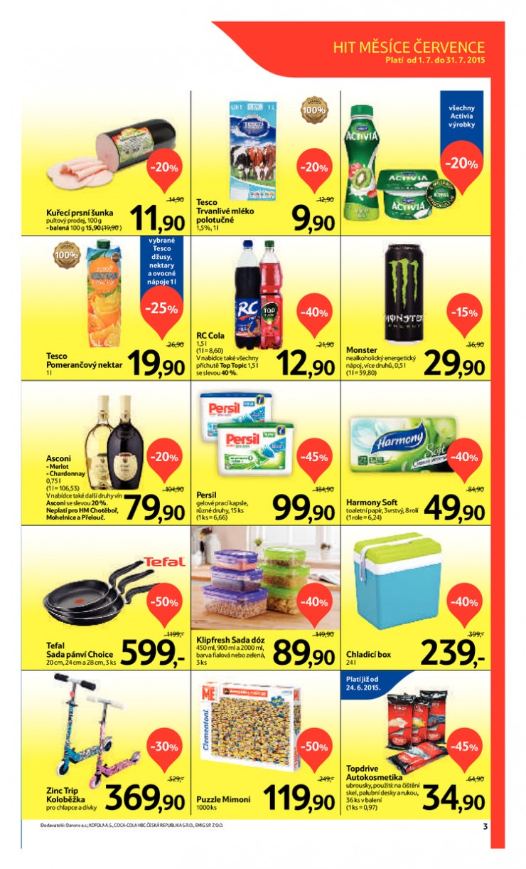leták Tesco velké hypermarkety od 15.7.2015 strana 1 leták Tesco velké hypermarkety od 15.7.2015 strana 1