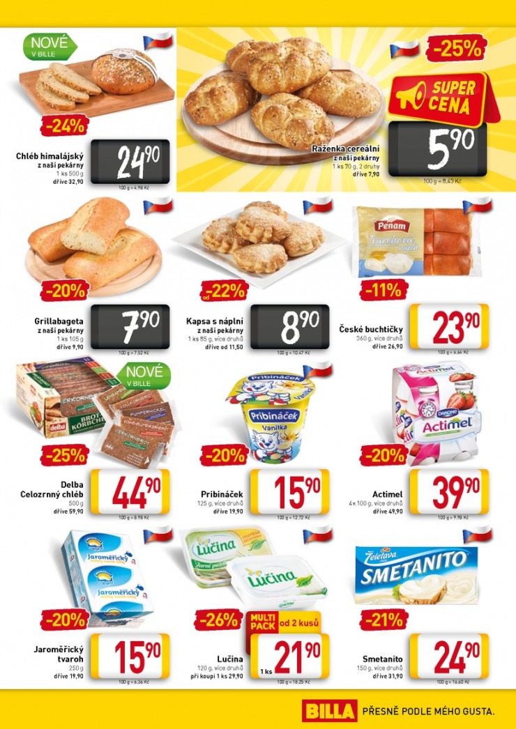leták Billa velký od 15.7.2015 strana 1