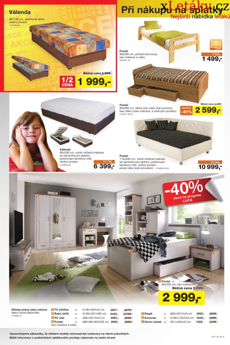 leták Sconto nábytek leták strana 1 leták Sconto nábytek leták strana 1