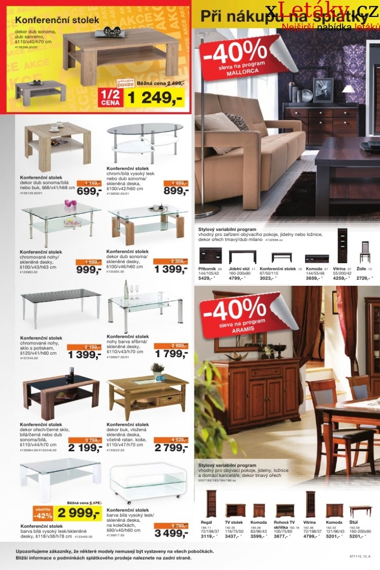 leták Sconto nábytek leták strana 1 leták Sconto nábytek leták strana 1