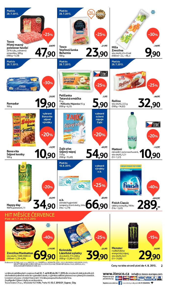 leták Tesco Expres obchody od 22.7.2015 strana 1 leták Tesco Expres obchody od 22.7.2015 strana 1
