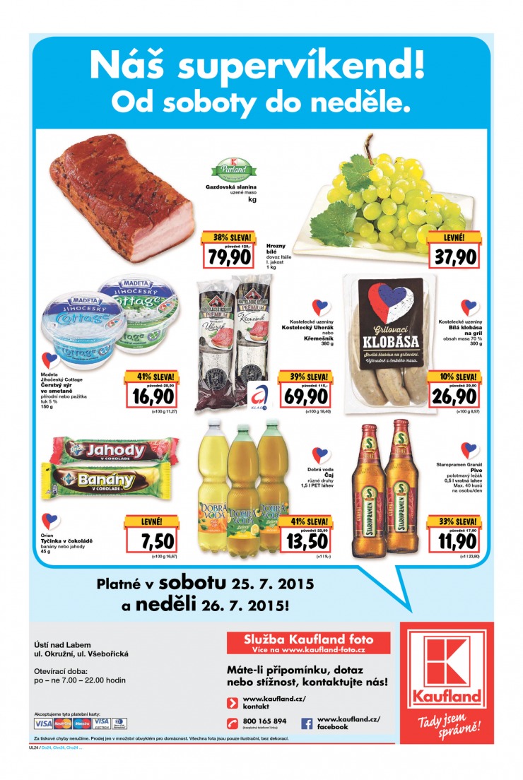 leták Kaufland Aktuální nabídka od 23.7.2015 strana 1 leták Kaufland Aktuální nabídka od 23.7.2015 strana 1