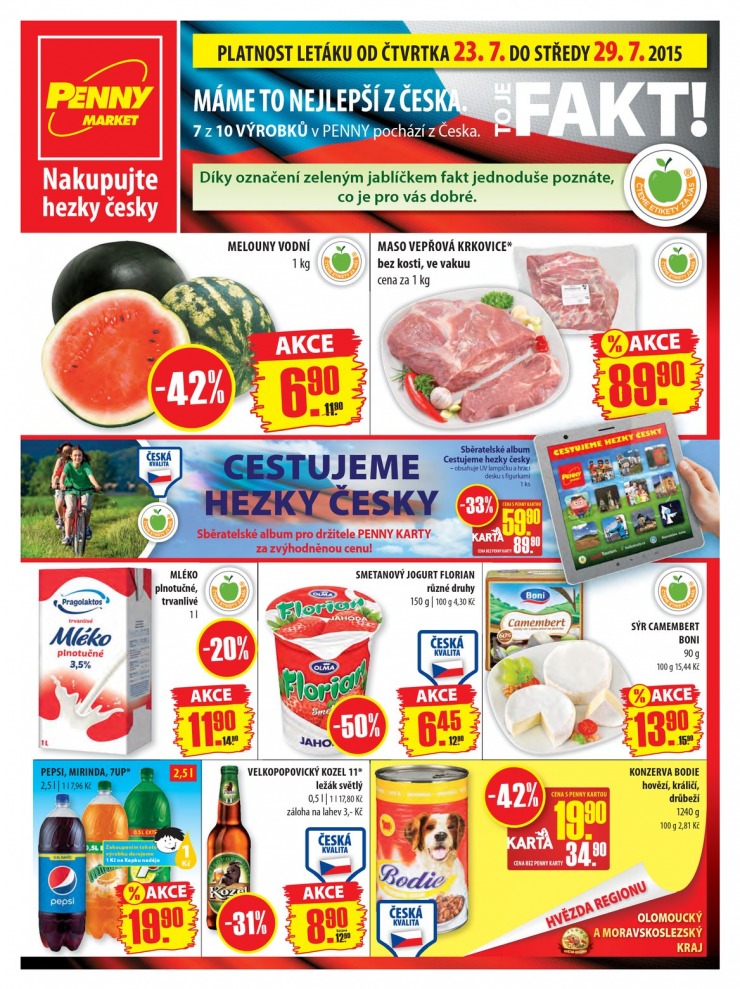 leták Penny Aktuální nabídka od 23.7.2015 strana 1 leták Penny Aktuální nabídka od 23.7.2015 strana 1