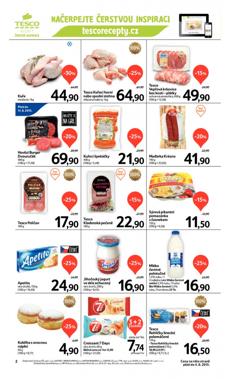 leták Tesco supermarkety od 29.7.2015 strana 1 leták Tesco supermarkety od 29.7.2015 strana 1