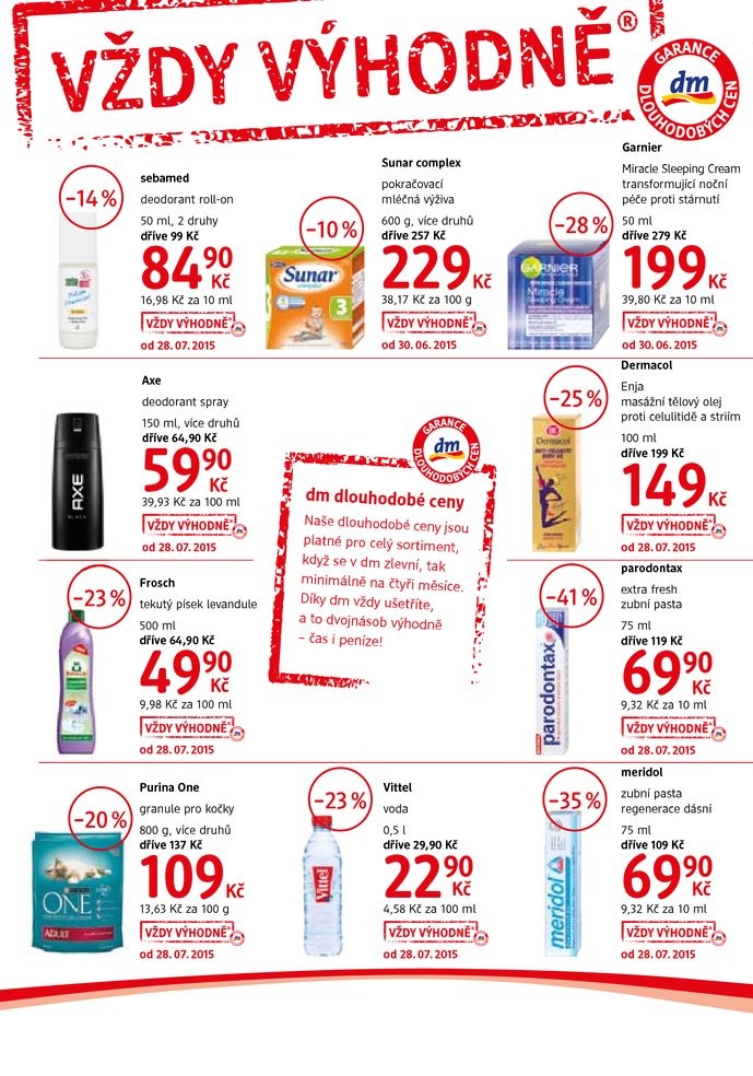 leták DM drogerie Journal 2. část od 29.7.2015 strana 1 leták DM drogerie Journal 2. část od 29.7.2015 strana 1