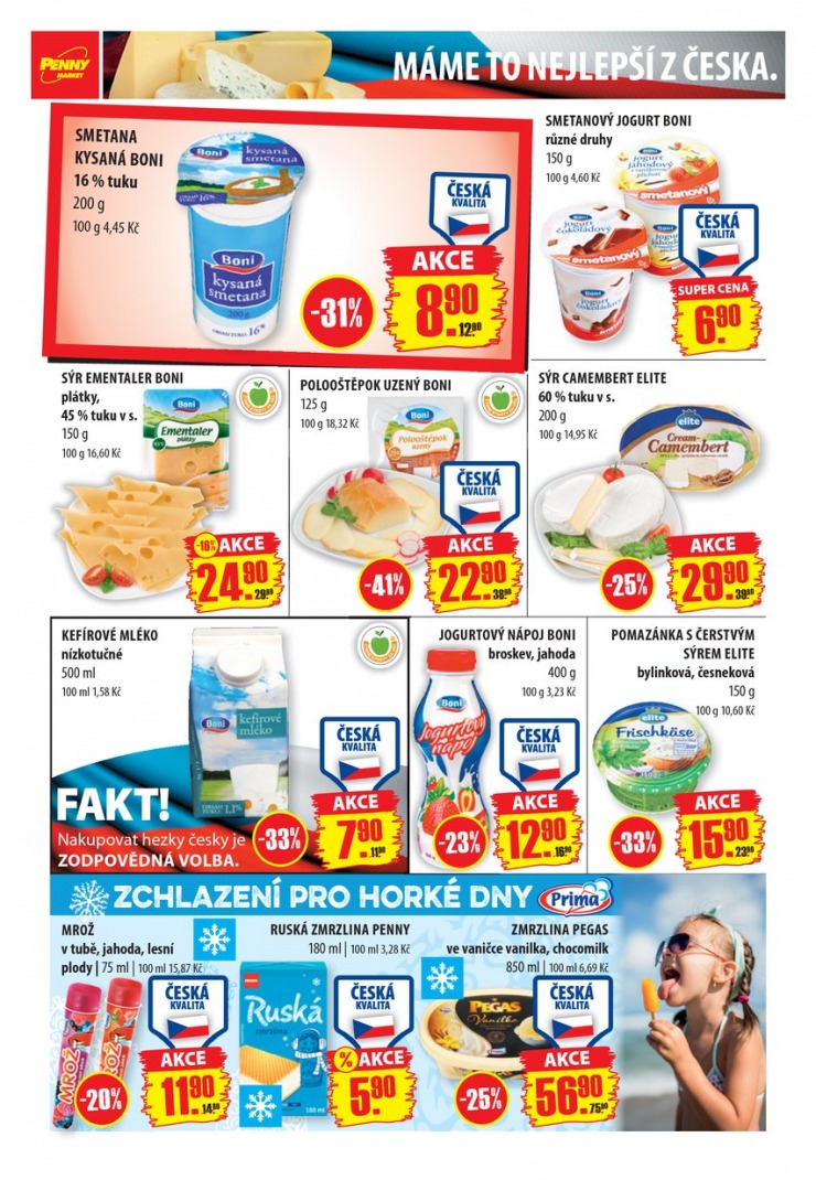 leták Penny Aktuální nabídka od 3.8.2015 strana 1 leták Penny Aktuální nabídka od 3.8.2015 strana 1