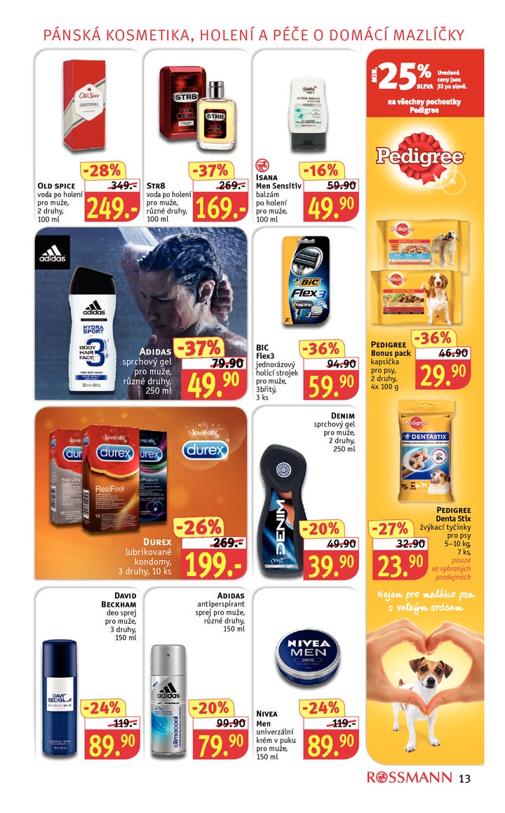 leták Rossmann Leták od 3.8.2015 strana 1