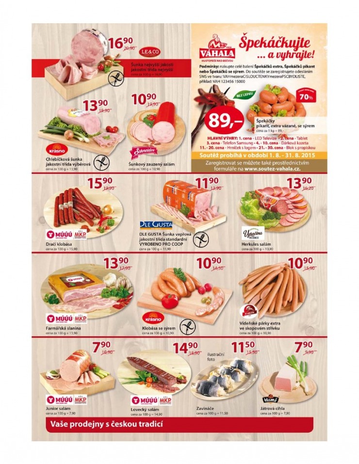 leták COOP Tuty Tip od 1.8.2015 strana 1 leták COOP Tuty Tip od 1.8.2015 strana 1