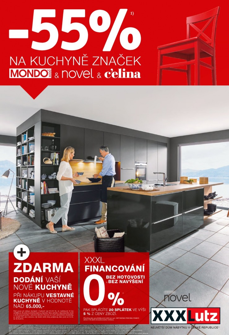 leták XXXLutz Kuchyně od 3.8.2015 strana 1 leták XXXLutz Kuchyně od 3.8.2015 strana 1
