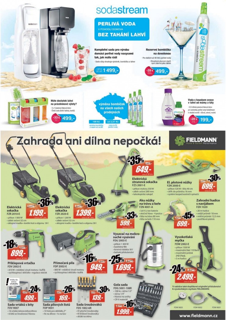 leták Planeo Elektro Akční leták od 5.8.2015 strana 1