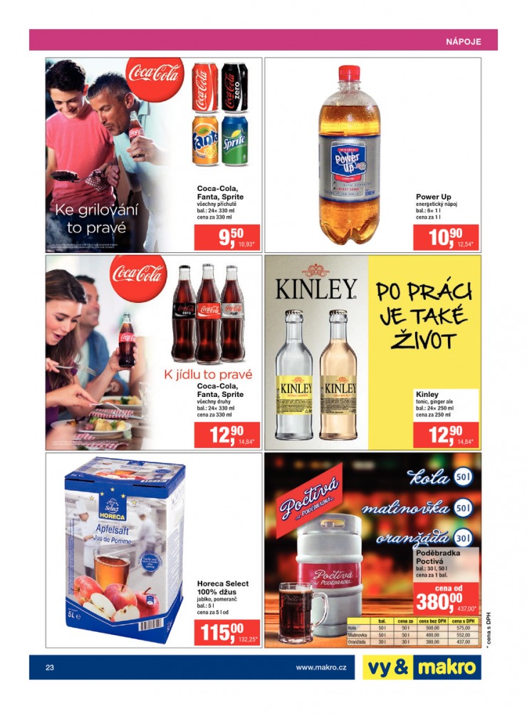 leták Makro Gastronomie trvanlivé zboží od 12.8.2015 strana 1 leták Makro Gastronomie trvanlivé zboží od 12.8.2015 strana 1