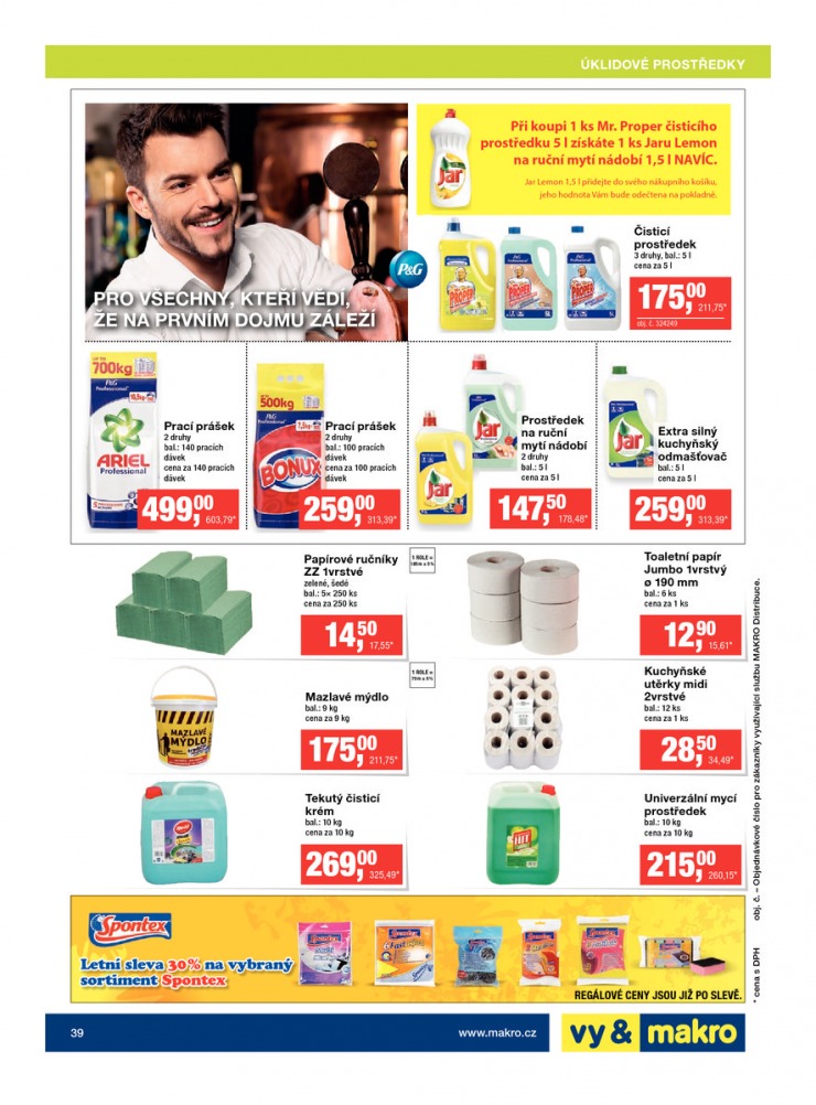 leták Makro Gastronomie trvanlivé zboží od 12.8.2015 strana 1 leták Makro Gastronomie trvanlivé zboží od 12.8.2015 strana 1